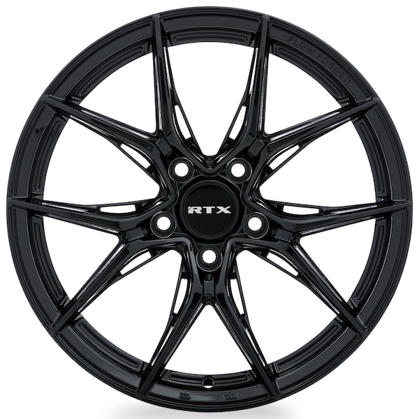 Alloy Wheel, Slick 19x8.5 5x114.3 ET42 CB73.1 Gloss Black